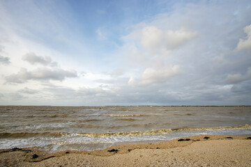 The Charente estuary in Port-des-Barques village 