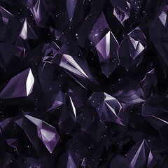 dark crystal diamond texture pattern seamless