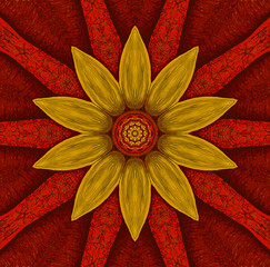 magic mandala meditation © neurostructure