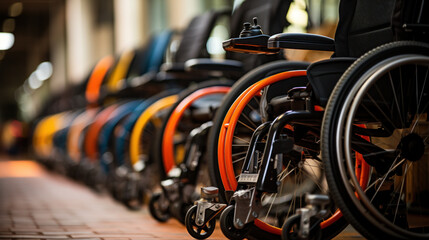 Wheelchair Array: Embracing Accessibility. Generative AI