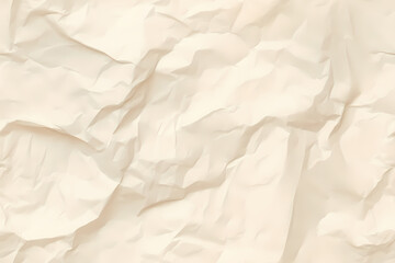 Recycle brown paper crumpled texture, Old paper surface for background. plain white background