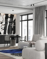 Laconic minimalism in the interior