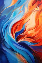 Fluid Motion in Abstraction Abstract, Colorful, and Wavy Backgrounds Redefined Symphony of Spectrum...