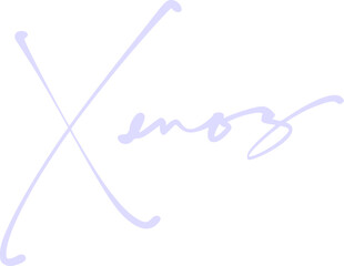 signature lettering alphabet design illustration