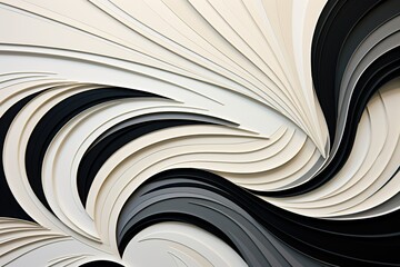 Elevated Aesthetics Abstract Waves for Mesmerizing Backgrounds Sculpting Emotion Abstract Colorful Waves in Backgrounds