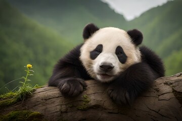 giant panda  generated ai