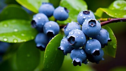Fresh and Juicy Blueberries: Bursting with Flavor