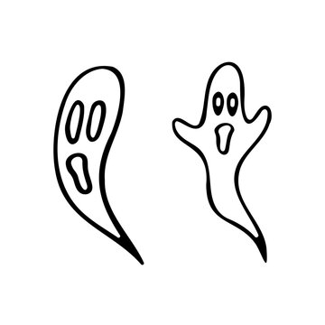 Ghost in the style of dudling