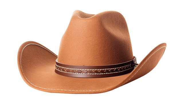 Cowboy hat isolated on transparent background