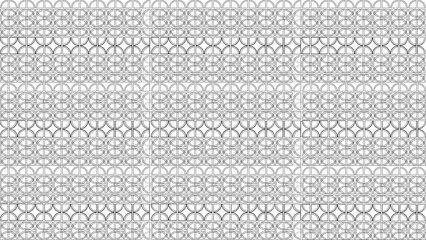 Geometric shape abstract background with circular vector