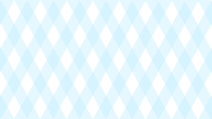 Fototapeta premium Diagonal blue checkered in the white background