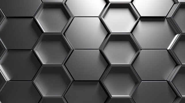 seamless pattern with hexagons © RDO