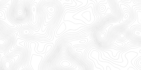  Topographic line contour map background, geographic grid map abstract backdrop. Black on white contours vector topography stylized height of the lines. Topographic contour map.