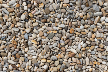 Background of natural river stone pebbles