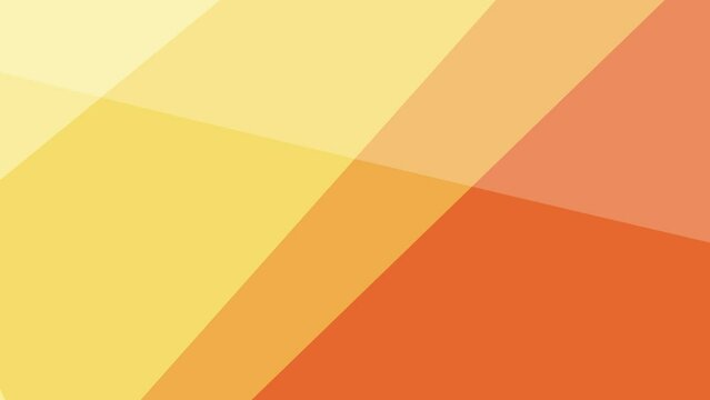 Dynamic Abstract Animation in Warm Tones