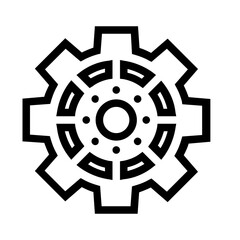 Gear Line Icon 20