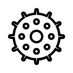 Gear Line Icon 3