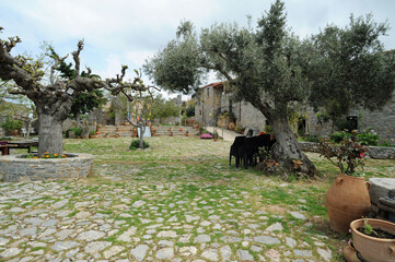 Le monastère de Chalépa près de Pérama en Crète