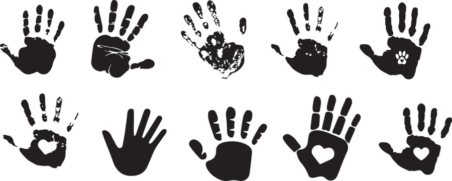 One Handprint Handprint Images – Browse 192,185 Stock Photos, Vectors, and Video ...