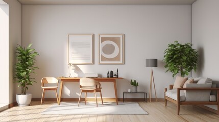 Framed Brilliance Chronicles: Mock-Up Frame Brilliance Defines Chic Decor