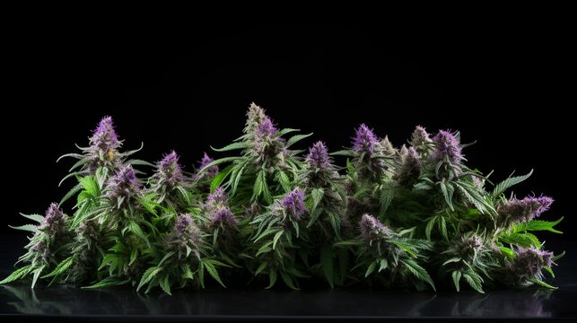 Photo Collection of Cannabis buds, Closeup, Mariuana Plants, 