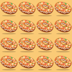 seamless pattern with peppers