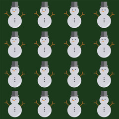 snowman pattern