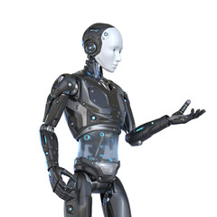 Humanlike Robot - 642998335