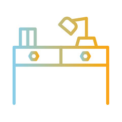 Study Table Work Icon