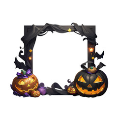 Halloween Picture Frame, Spooky Frame, Halloween Photo Border, Creepy Picture Frame, Halloween Decor, Haunted Frame, Halloween Party Photo Frame, Halloween-themed Frame, Halloween Picture Display, Sca