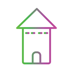 Home Town Village Icon