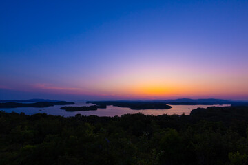 伊勢の美しい景色と夕日