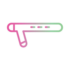 Baton Stick Security Icon
