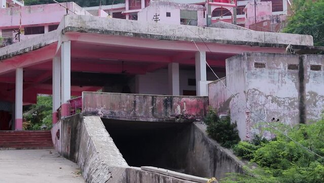 hindu goddess Shri Chamunda Mata ancient temple from different angle at day