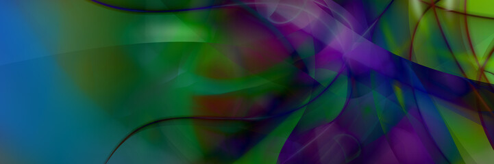 abstract composition, banner