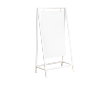 Advertising stand banners mockup, Mock up of a standing poster, Blank frame outdoor stand mockup poster display