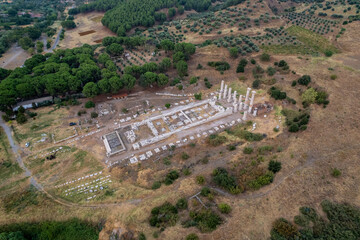 The Temple of Artemis at Sardis, the fourth largest temple of the Ionic order in the world, is an ancient temple on the western slopes of the acropolis, below Mount Tmolos.
