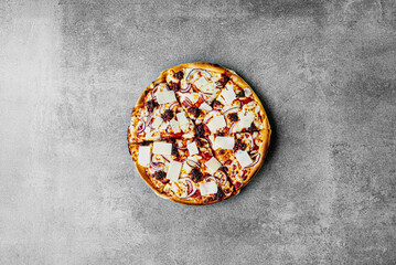 Obraz na płótnie Canvas pizza for menu, Pizza, american style pizza, italian izza