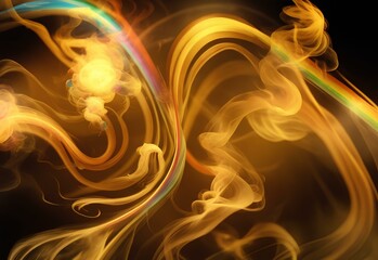 abstract background with smoke