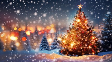 Christmas and new year holidays concept