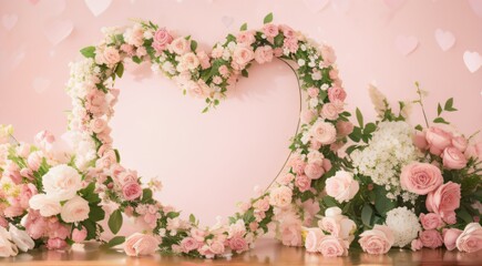 ハートのリース