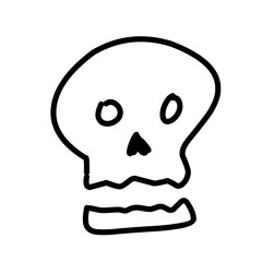Skull Hand Drawn Illutrations
