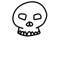 Skull Hand Drawn Illutrations