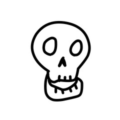 Skull Hand Drawn Illutrations
