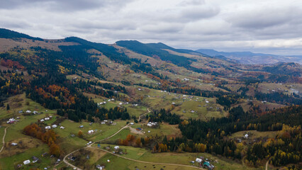 Naklejka premium Carpathian Mountains