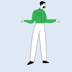 
boy cartoon design, Kid childhood little people lifestyle casual person cheerful and cute theme Vector illustration
woman thinking pose flat vector design.
