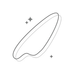 Blob with Outline and Blink Element