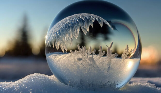 Bubble snow top