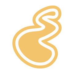 Blob with Double Outline Element