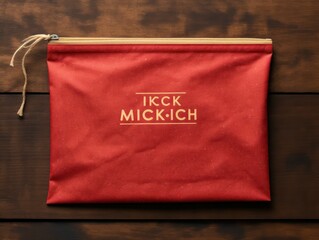 Naklejka premium Eco Material Mockup: Sustainable Design Showcase